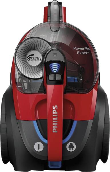 Philips Bodenstaubsauger FC9729/09 Rot-Schwarz