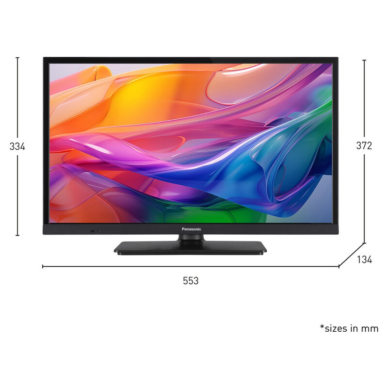 Panasonic TV-24S50AEZC, 24 Zoll/60cm, LCD LED HD FIRE OS Smart TV, schwarz