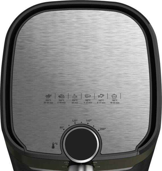 Tefal Heißluft-Fritteuse EY5018 EASY FRY & GRILL XL CLASSIC Schwarz