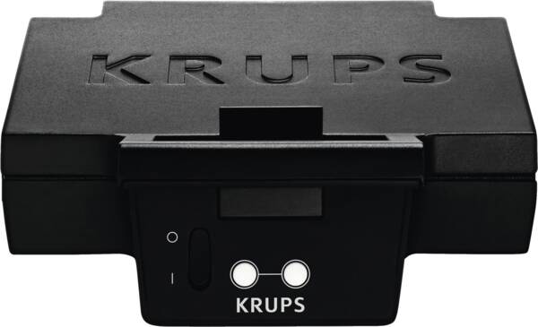 Krups Sandwichmaker FDK461 3er Form Schwarz