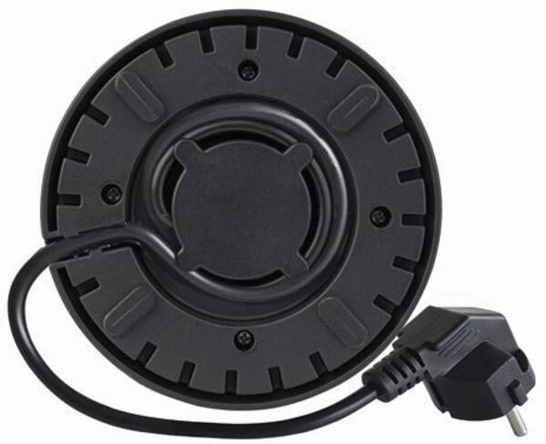 Cloer Milchaufschäumer 7789 Edelstahl-Schwarz