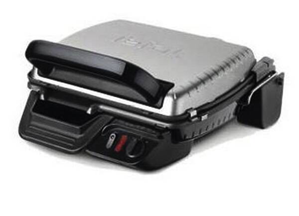 Tefal Kontaktgrill GC3050 Schwarz-Silber