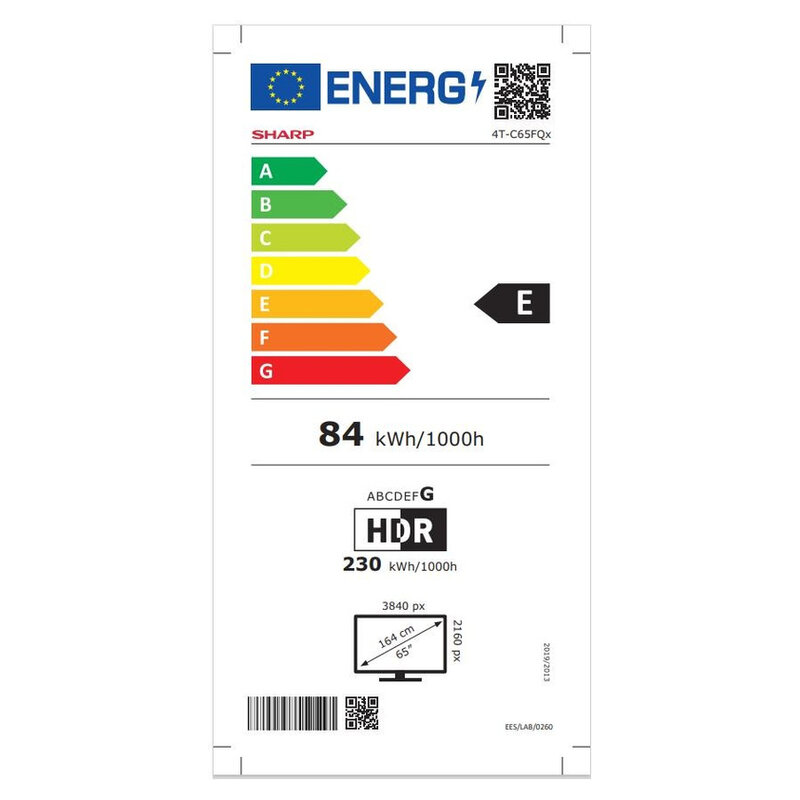 Sharp 65 Zoll FQ5 4K UHD QLED schwarz