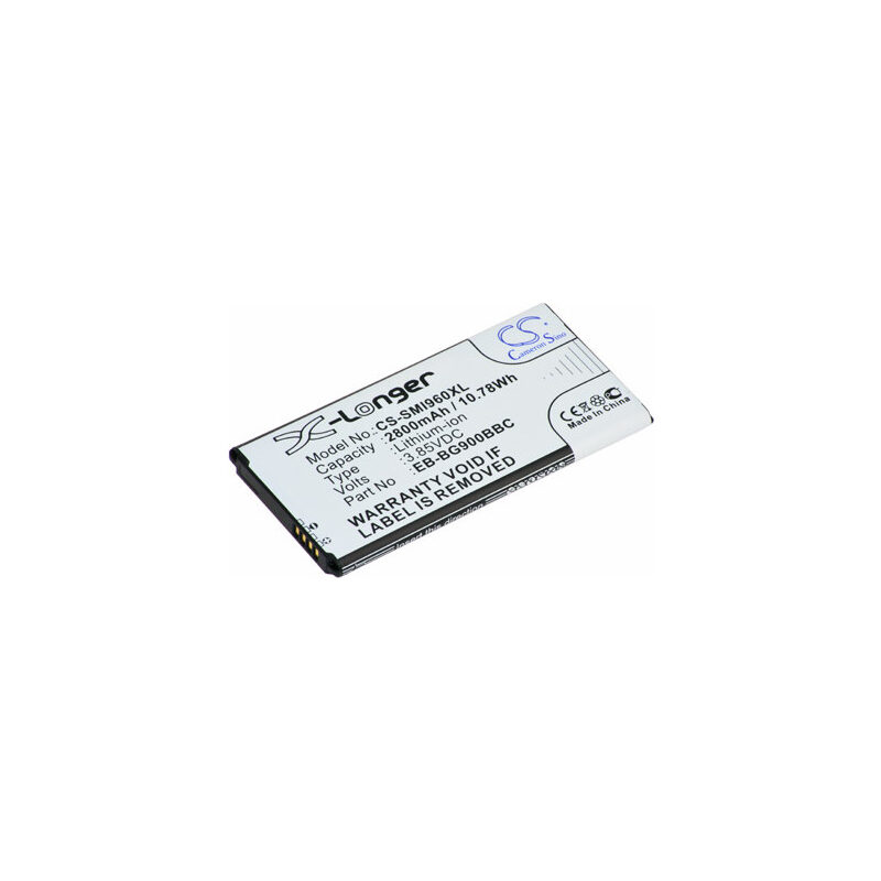 Akku Li-Ion Samsung Galaxy S5, Ersatz für EB-B900BBE, EB-B900BBK, EB-BG900BB