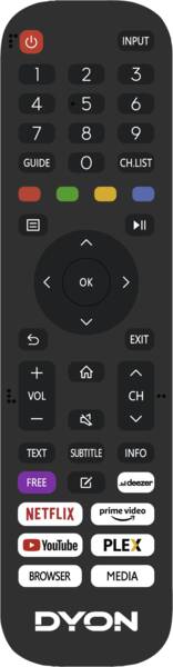 Dyon LED-Fernseher Smart 40 VX-2