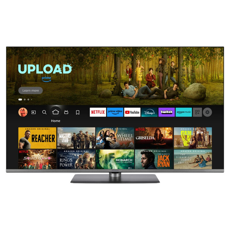 Panasonic TV-50W83AE6C, 50 Zoll/126cm, 4K QLED LED UHD Smart TV, silber