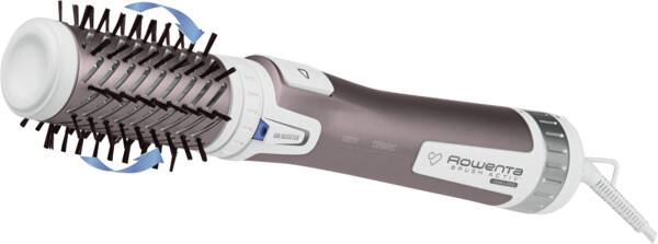 Rowenta Lockenbürste CF9540 Weiss-Kupfer