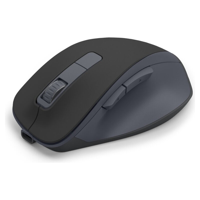 Hama Optische 6-Tasten-Funkmaus, ergonomisch, WM-500, Akkubetrieb, Schwarz
