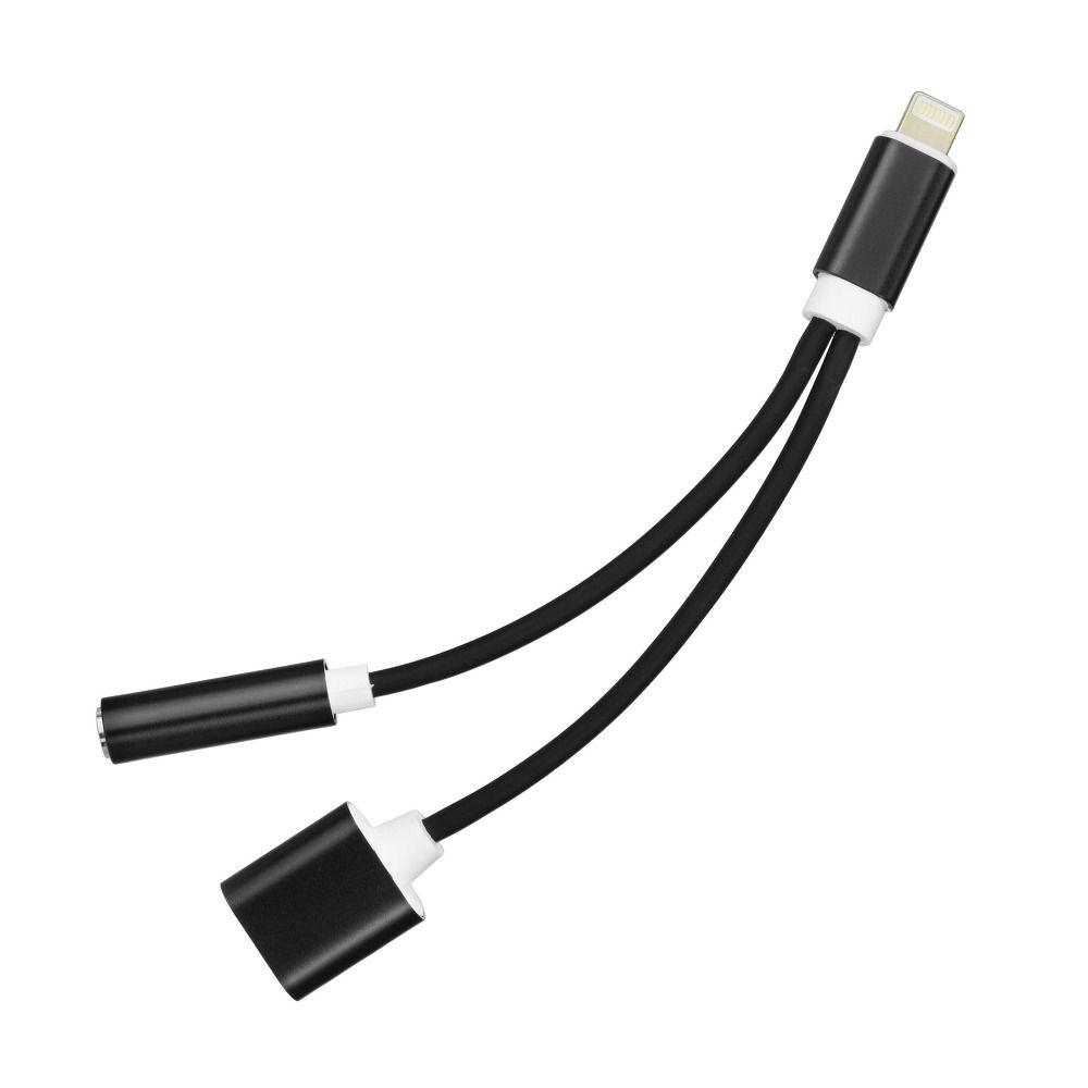 Adapter HF/audio + Ladeanschluss für Apple iPhone