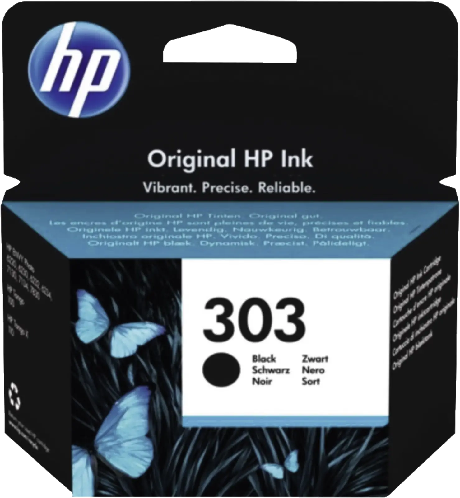 HP 303 Original Ink Cartridge — Black