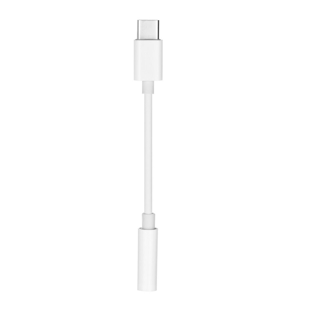 Adapter HF/audio Typ C - Jack 3,5mm weiß