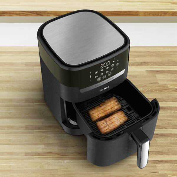 Tefal Heißluft-Fritteuse EY5058 EASY FRY & GRILL XL PRECISION Schwarz
