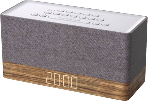 Soundmaster Uhrenradio UR630WE Grau