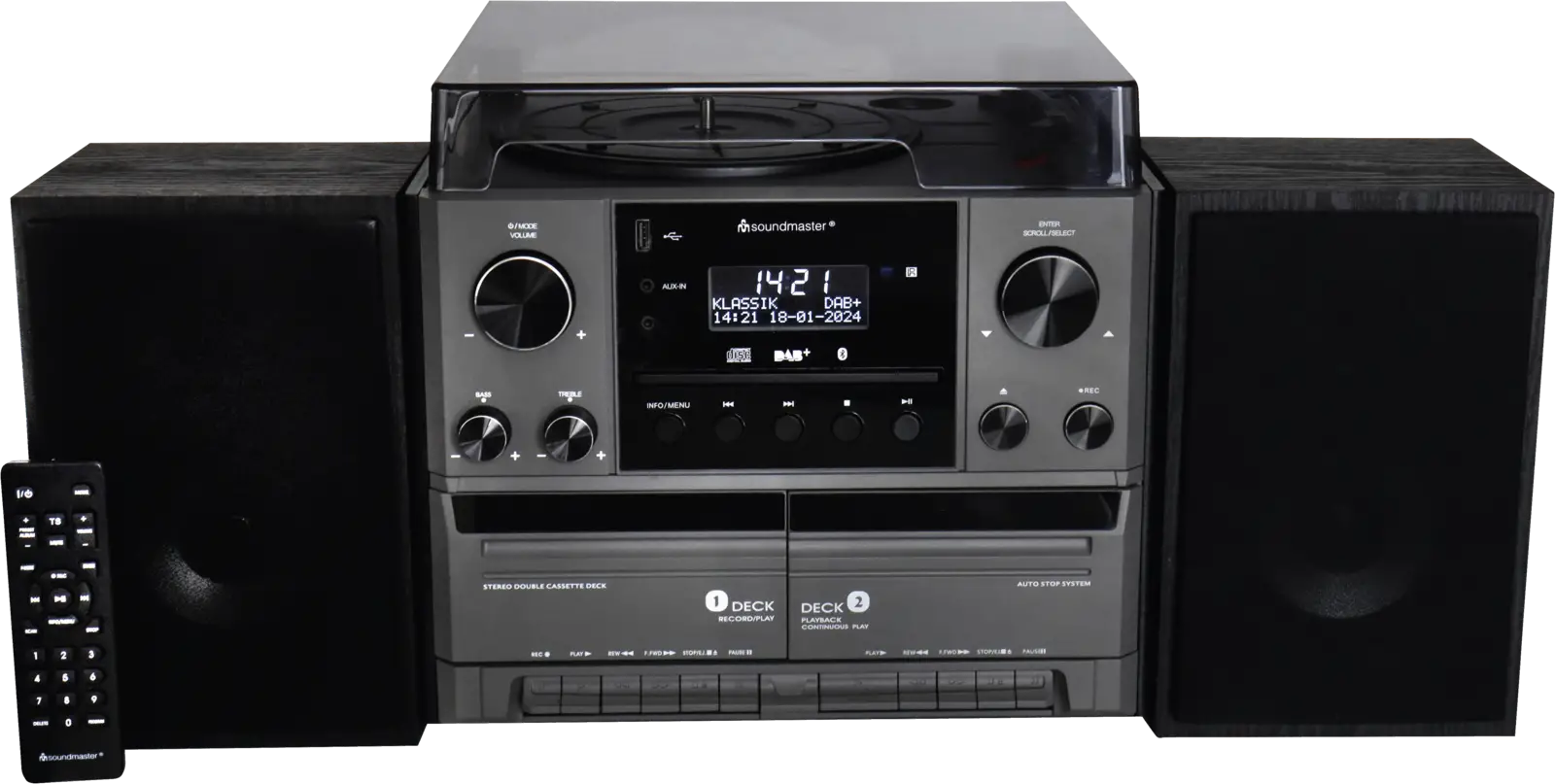 Soundmaster MCD5600SW — Schwarz