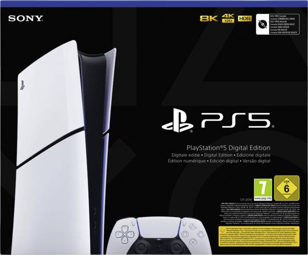PlayStation PS5 Digital Edition 1TB SSD (D-Chassis)
