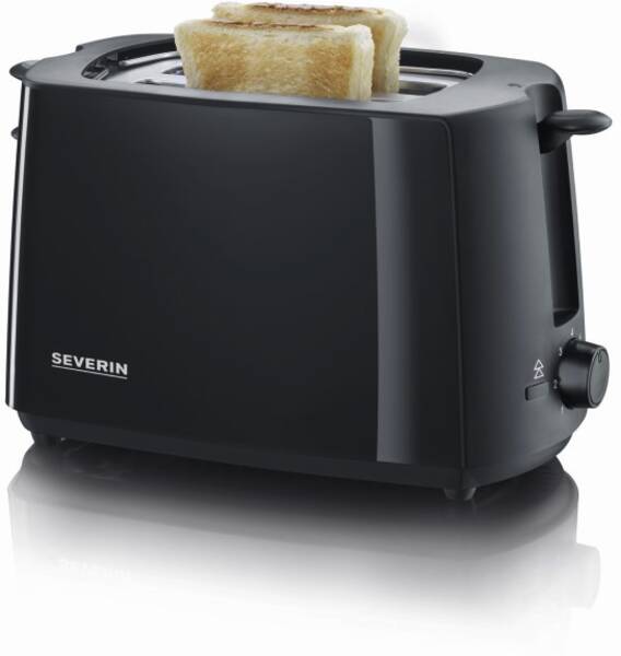 Severin 2-Scheiben-Toaster AT 2287 Schwarz