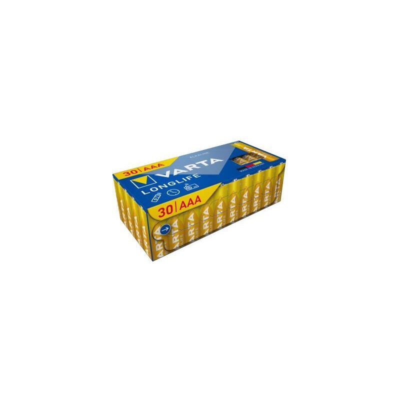Varta · 4103 Longlife AAA 30er Cube (gelb)