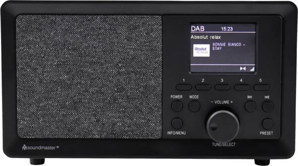 Soundmaster Design-Radio DAB350SW Radio Schwarz