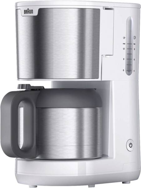 Braun Domestic Home Filterkaffeemaschine KF 1505 WH Weiss