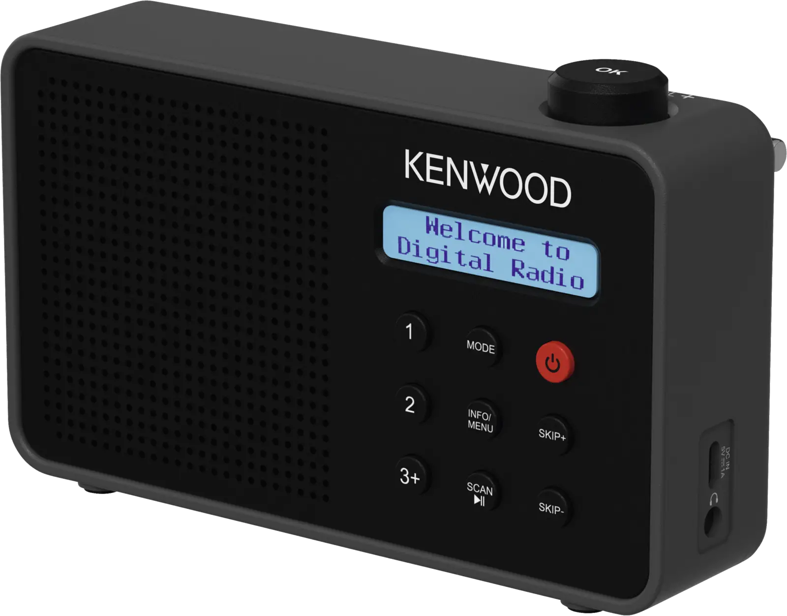 Kenwood CR-M 25 DAB — Schwarz