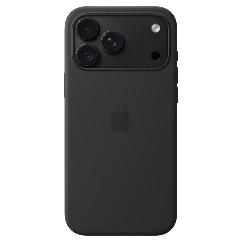 Apple iPhone 18 Pro Max Silikon Case mit MagSafe, schwarz