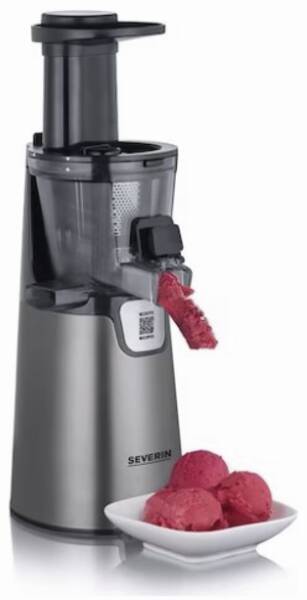 Severin Entsafter ES 3571 Slow Juicer Graumetallic-Schwarz