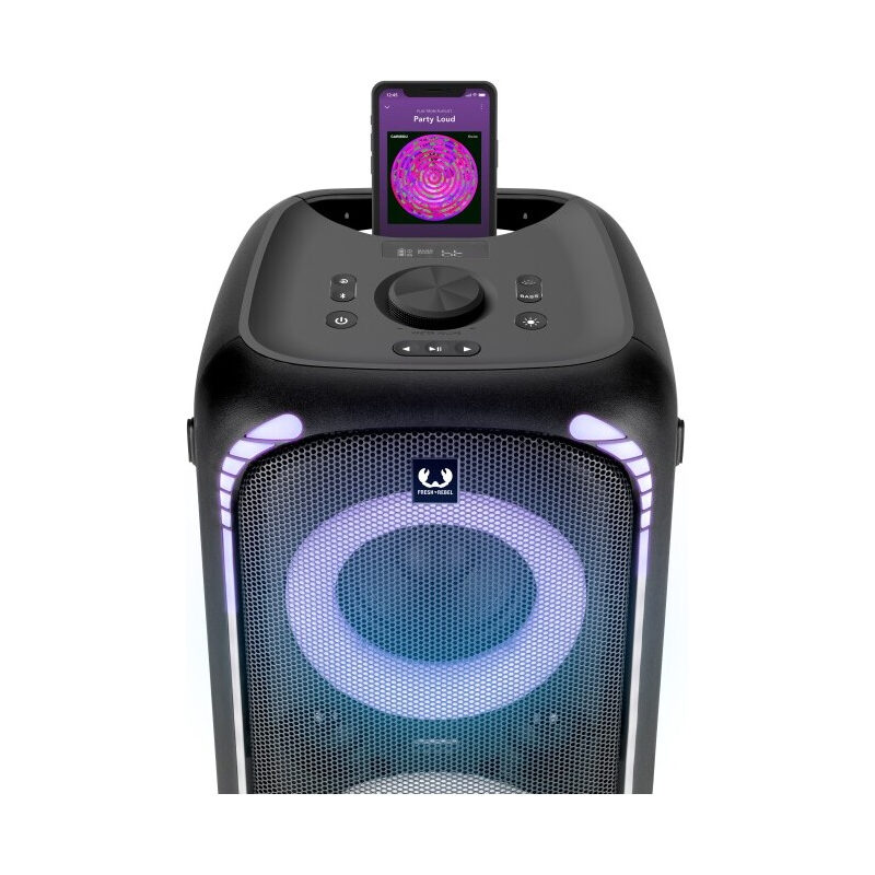 Fresh´n Rebel BT-Lautsprecher PartySpeaker L schwarz