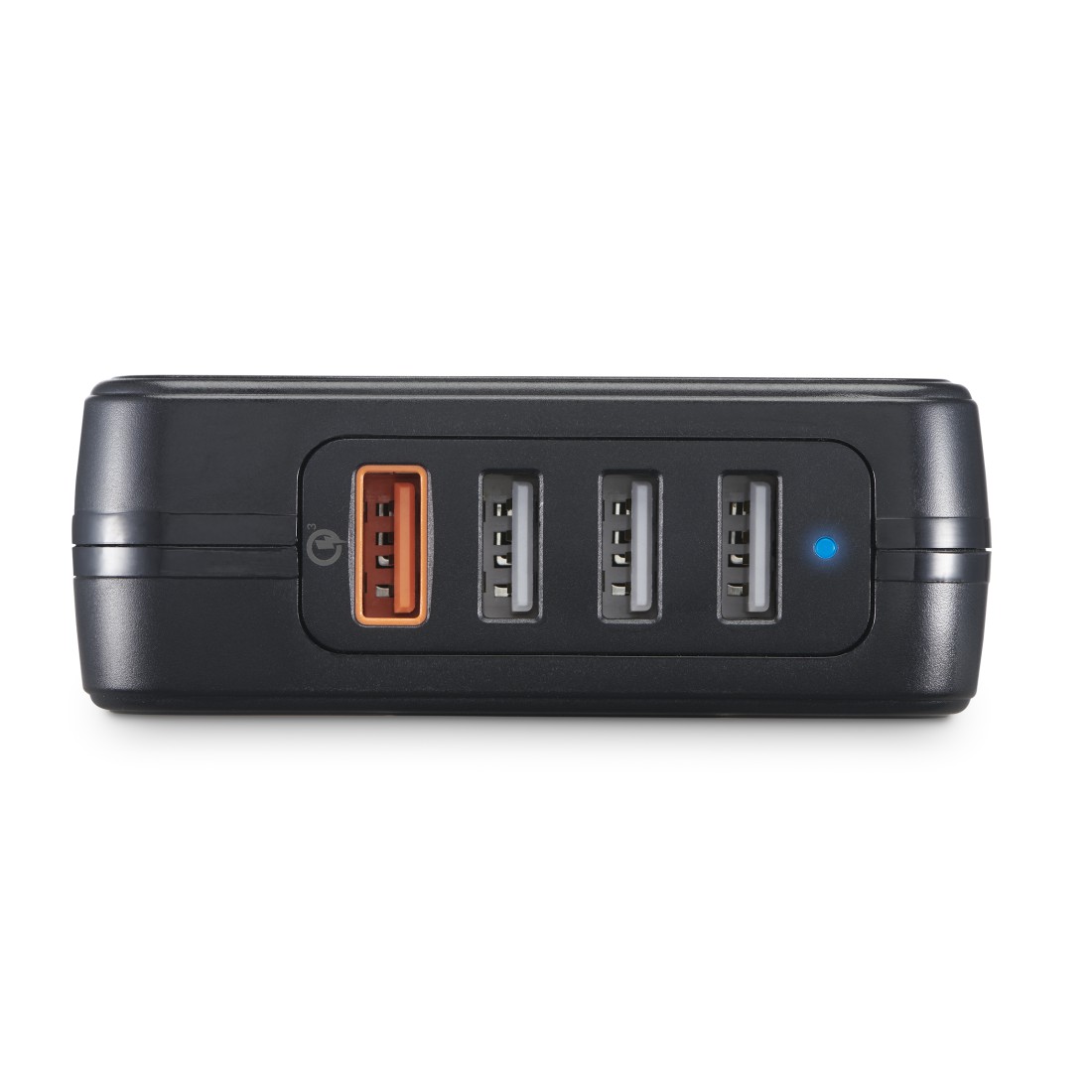 Hama Schnellladegerät, 4x USB-A, 33 W, Schwarz