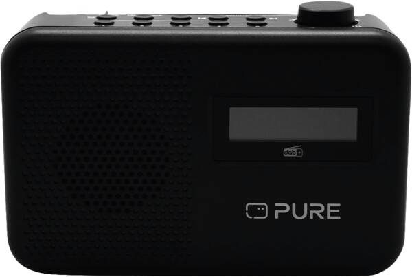 Pure Design-Radio Elan One2 Charcoal Schwarz