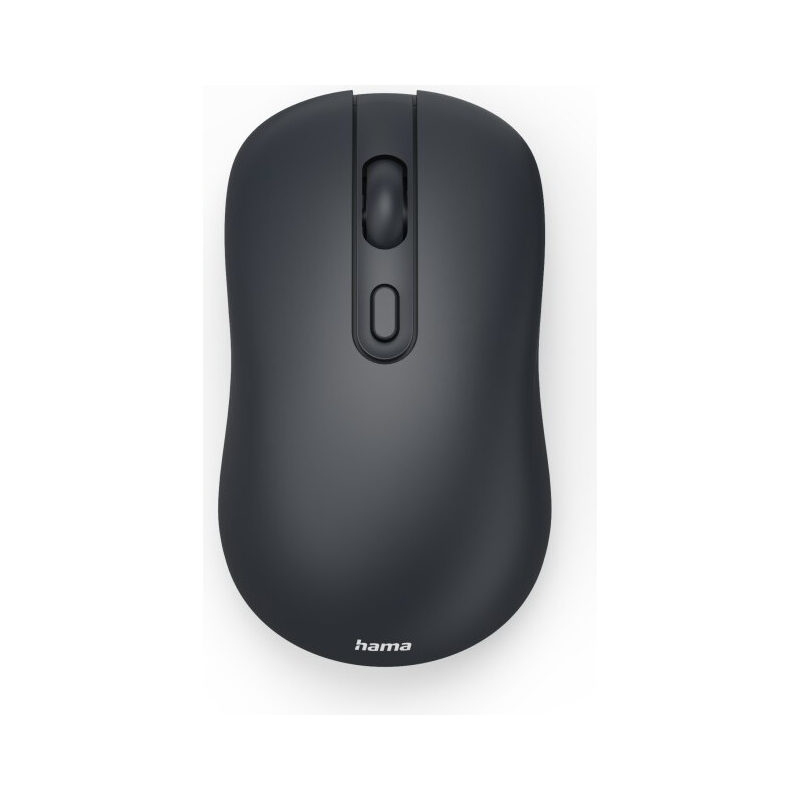 Hama Optische Funkmaus, 4-Tasten-Maus WM-200, Schwarz