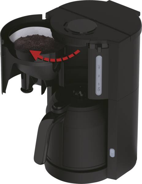Krups Filterkaffeemaschine KM3038 ProAroma Therm Schwarz