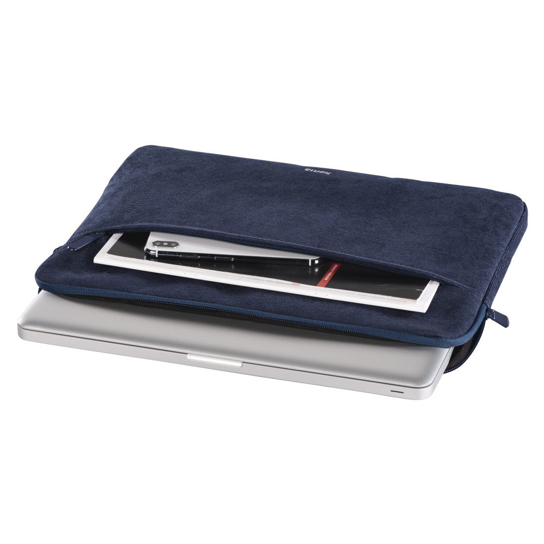 Hama Laptop-Sleeve "Cali", von 34 - 36 cm (13,3" - 14,1"), Dunkelblau