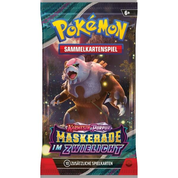 Pokemon PKM KP06 Karmesin & Purpur Maskerade im Zwielicht Booster - Deutsch