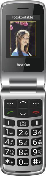 Beafon Tastatur-Handy SL645plus Black Silver