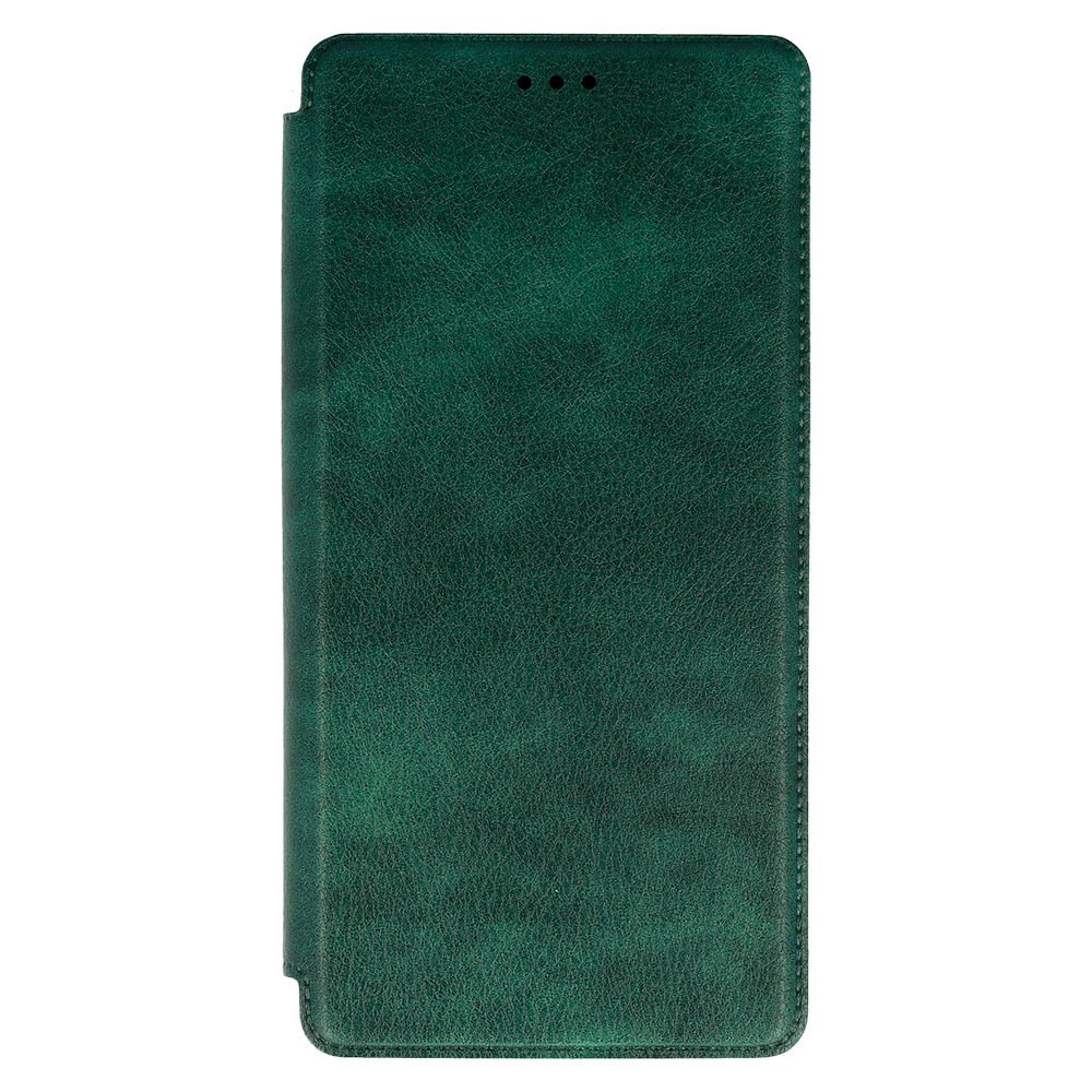 RAZOR LEATHER BOOK CASE DARK GREEN für SAMSUNG GALAXY A33 5G