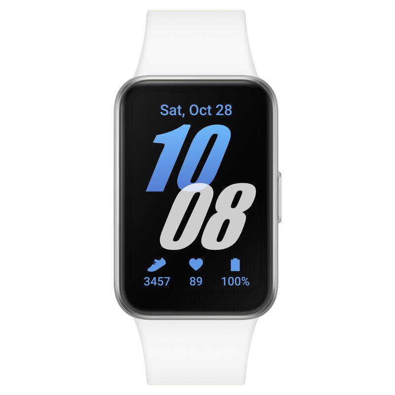 Samsung Galaxy Fit3, Bluetooth, Silikon silber