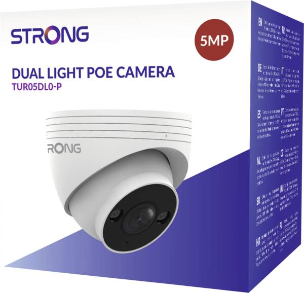 Strong Überwachungskamera TUR05DL0-P 5MP Dual Light PoE Camera