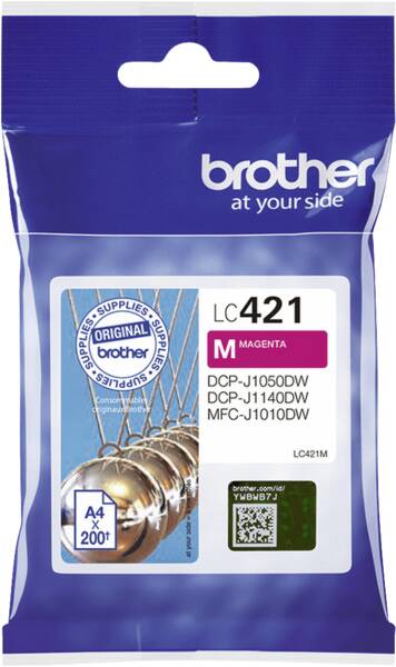 Brother Tintenpatrone LC-421M Magenta