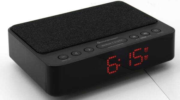 Soundmaster Uhrenradio UR124SW Schwarz