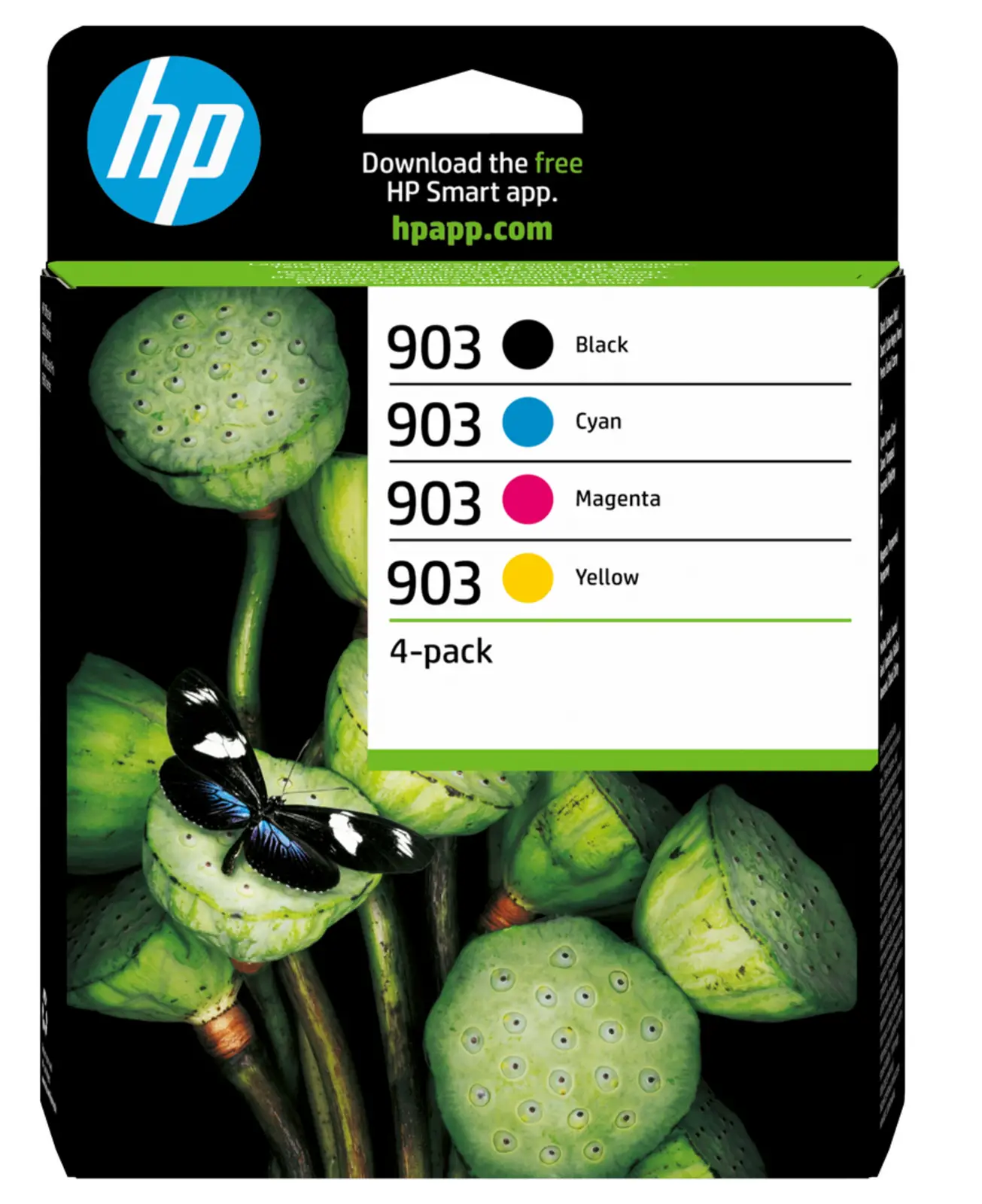 HP 903 CMYK Original Ink Cartridge 4-Pack — Mehrfarbig
