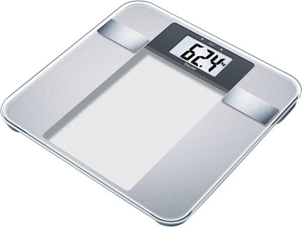 Beurer Personenwaage BG 13 Edelstahl-Glas