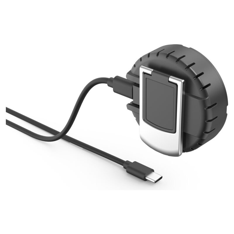 HAMA Wireless Charger/Induktion Qi2-Schnelllader, Standfunktion, magnetisch, 25W, Luftkühlung, Schwarz
