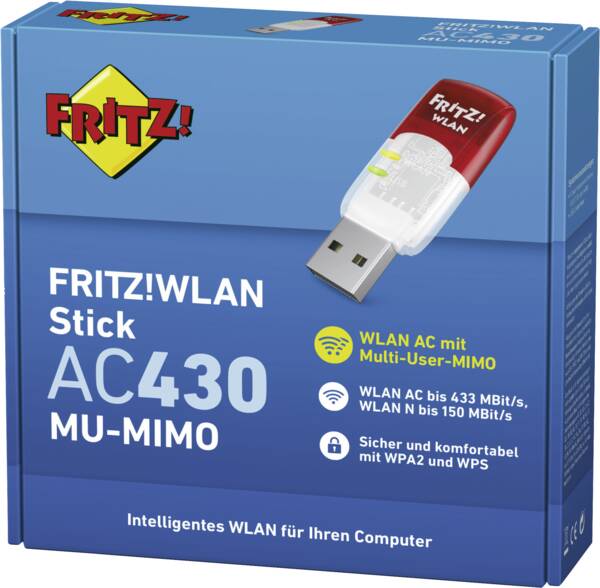 AVM Stick/Dongle FRITZ!WLAN Stick AC 430 MU-MIMO