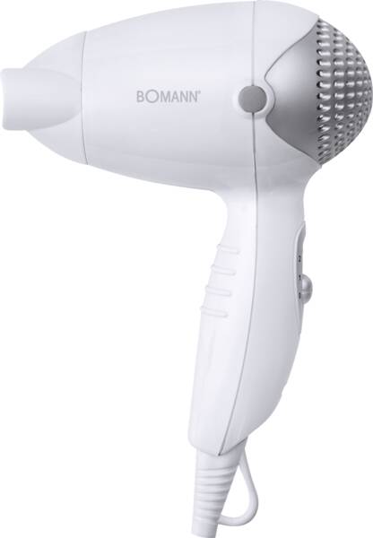 Bomann Reise-Haartrockner HT 8002 CB Schwarz-Weiss