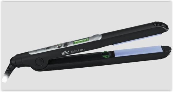 Braun Haircare Haarstyler ST 710 Satin Hari 7 Schwarz-Silber