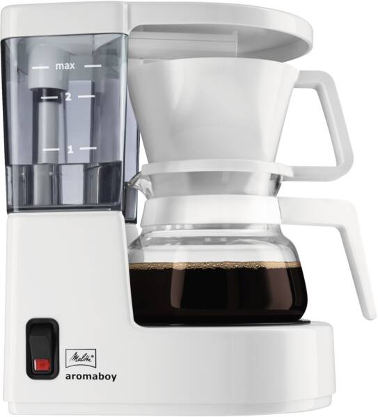 Melitta Filterkaffeemaschine Aromaboy Weiss
