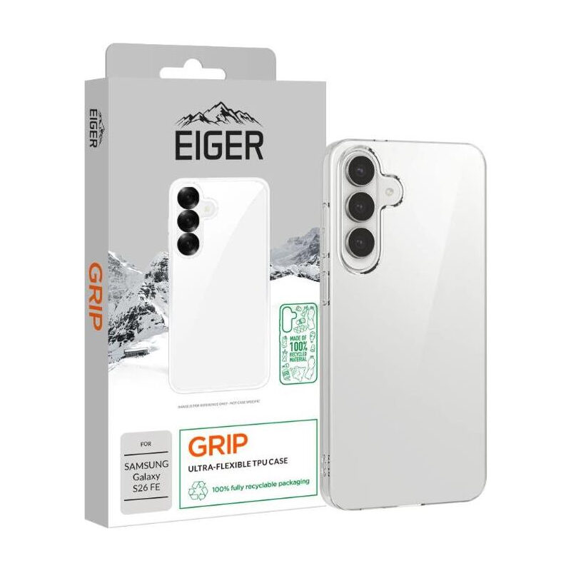 Eiger · Grip Case Samsung S26 FE (clear)