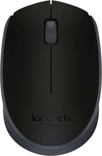 Logitech Maus M171 Wireless Mouse Schwarz