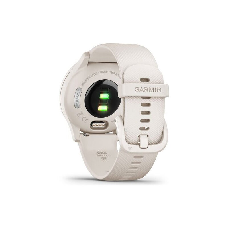 Garmin vivomove Sport 40mm Elfenbein/Perlgold