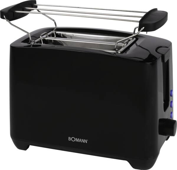 Bomann 2-Scheiben-Toaster TA 6065 CB Schwarz